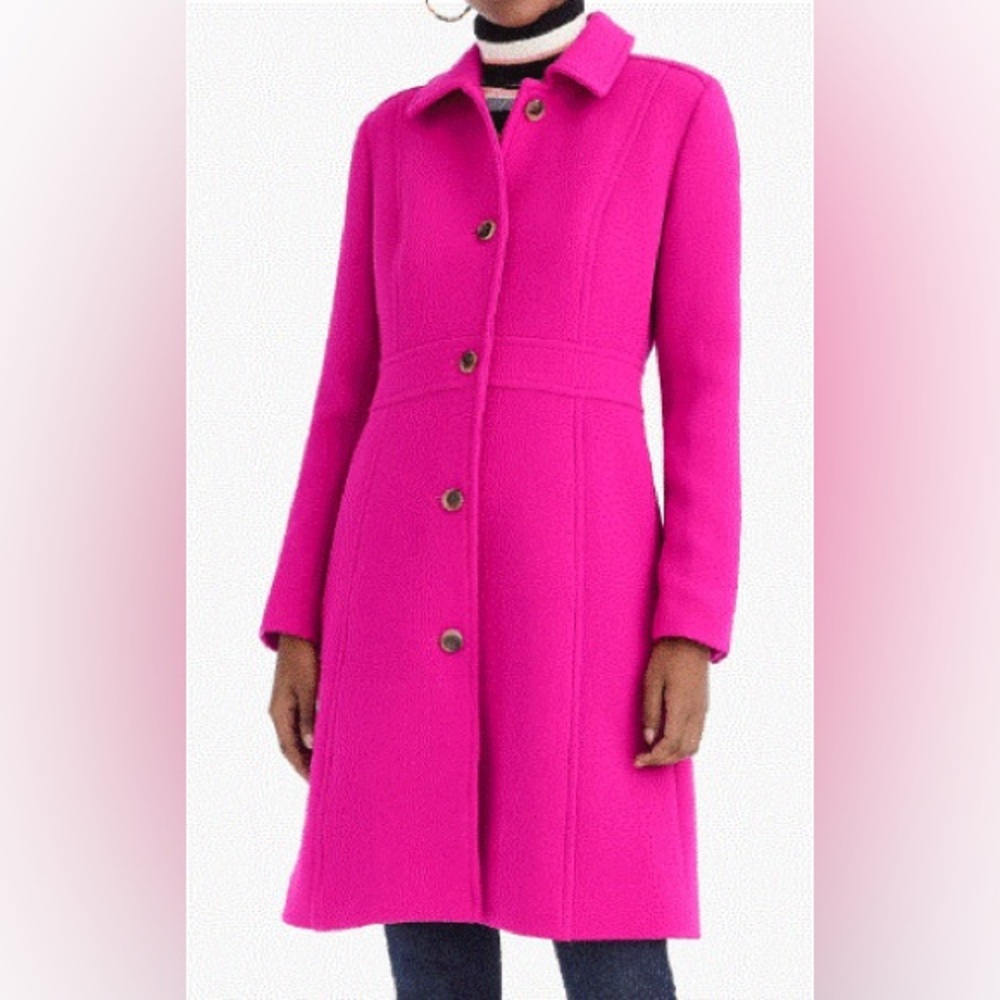 J. Crew Lady Day Coat Doublecloth Wool